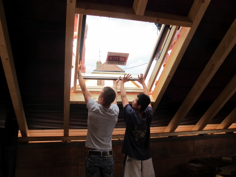 pose du velux