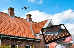 inspection toiture par drone